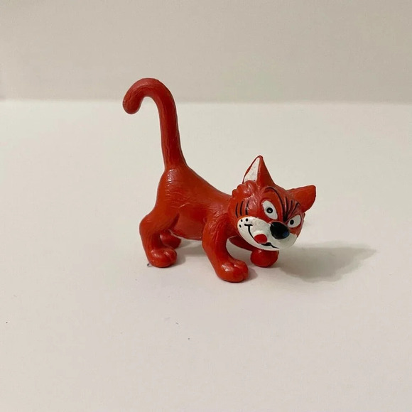 Vintage 90s Schleich Smurf Cat Azreal PVC Figure - Picture 1 of 11